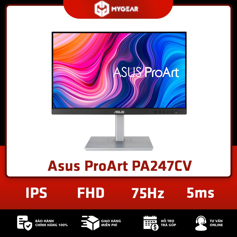 Màn hình đồ hoạ Asus ProArt PA247CV 24 FHD IPS 75Hz HDMI Displayport