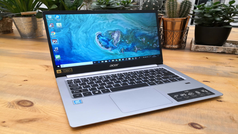 Laptop Acer Swift với thiết kế mỏng nhẹ
