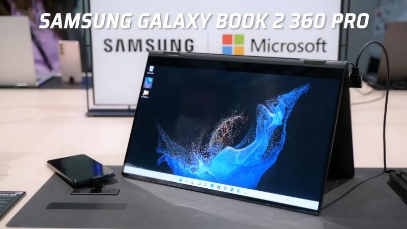 Galaxy Book2 với tính năng được nâng cấp, thời lượng pin lên đến 21 tiếng đồng hồ