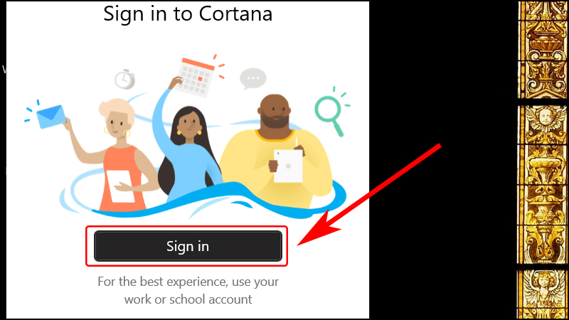 Đăng ký tài khoản sử dụng Cortana
