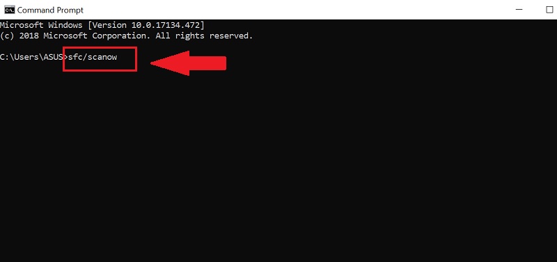 Windows + S > Gõ cmd > Bấm Comand Prompt