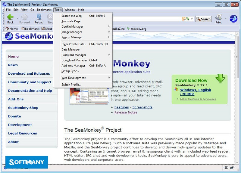 Trình duyệt web SeaMonkey