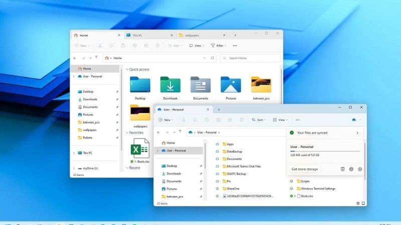 Windows 10 cùng một loạt các cải tiến mới trong khả năng quản lý file