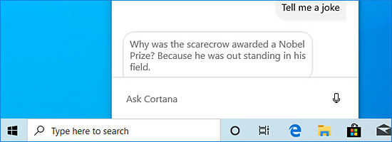 Giao diện Cortana mới