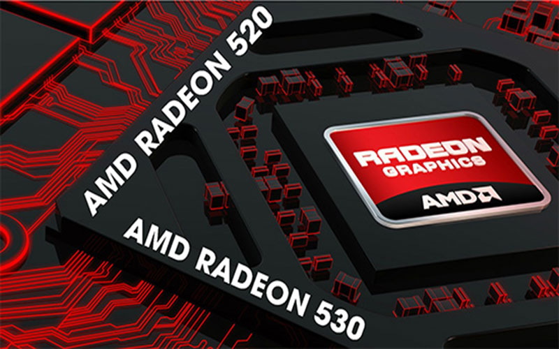 AMD Radeon 520 và 530 được cho ra mắt vào 2017