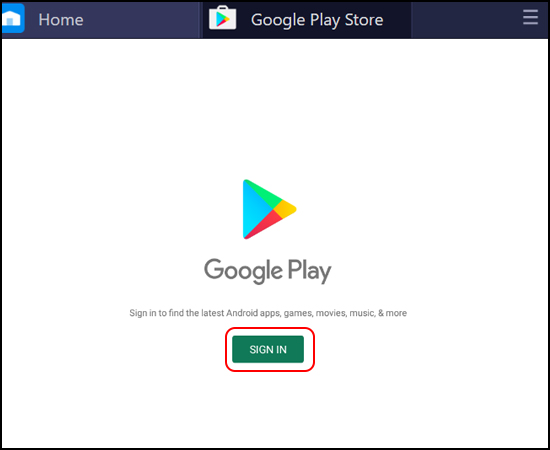 Bước 4: Tiến hành đăng nhập vào tài khoản Google Play