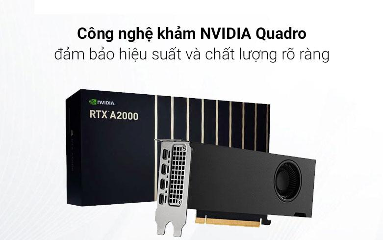 Công nghệ khảm NVIDIA Quadro, hỗ trợ âm thanh nổi mượt mà