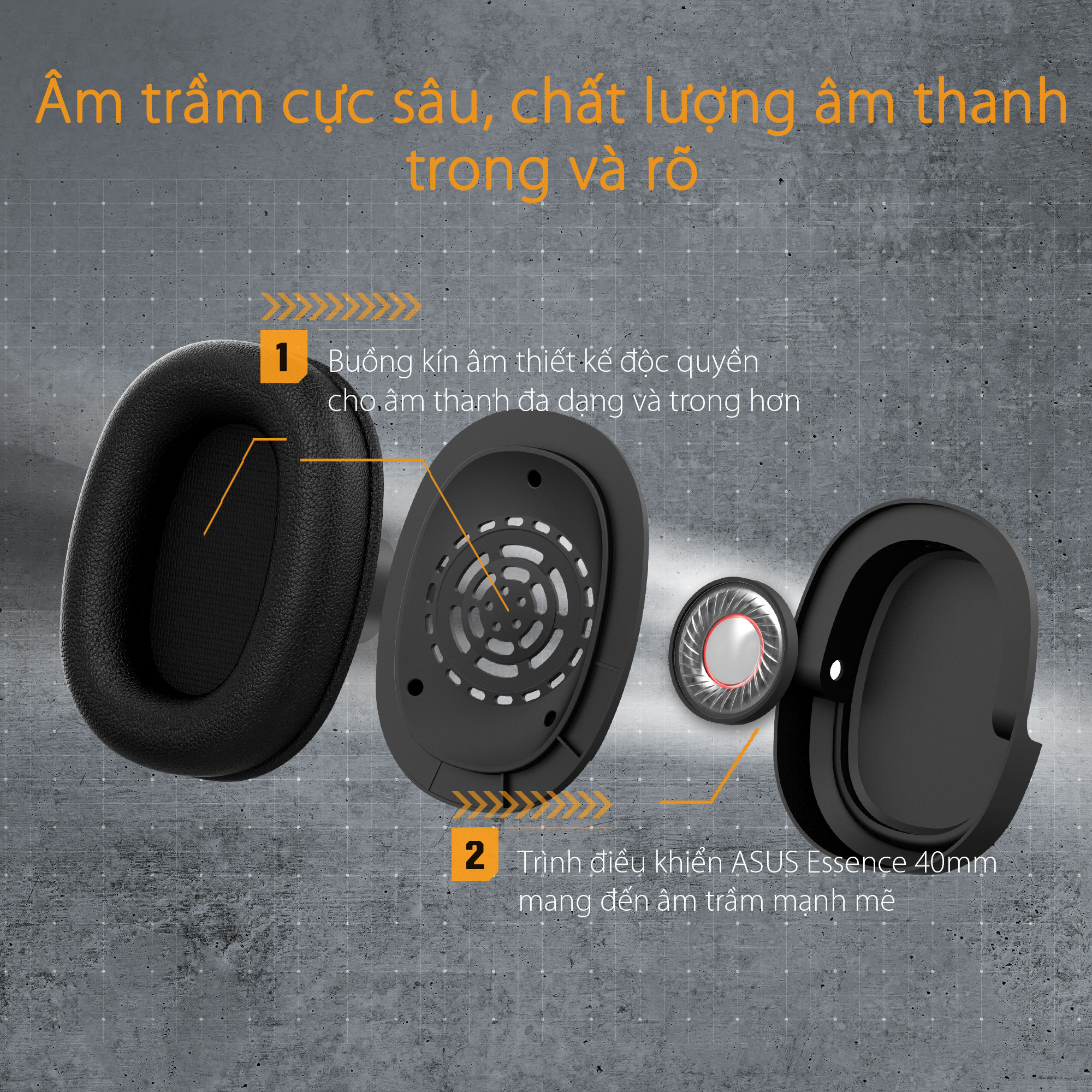 Âm trầm cực sâu và chi tiết