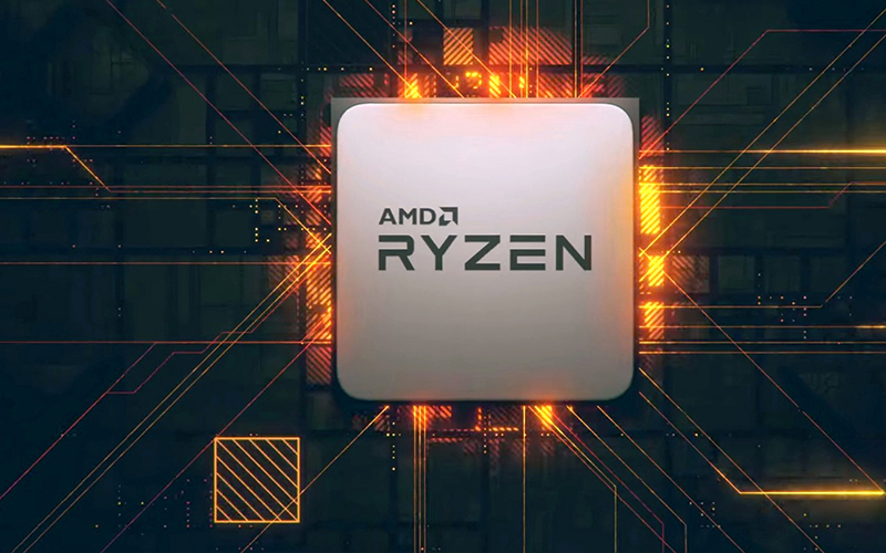 Dòng chip AMD Ryzen là dòng chip phổ thông của hãng