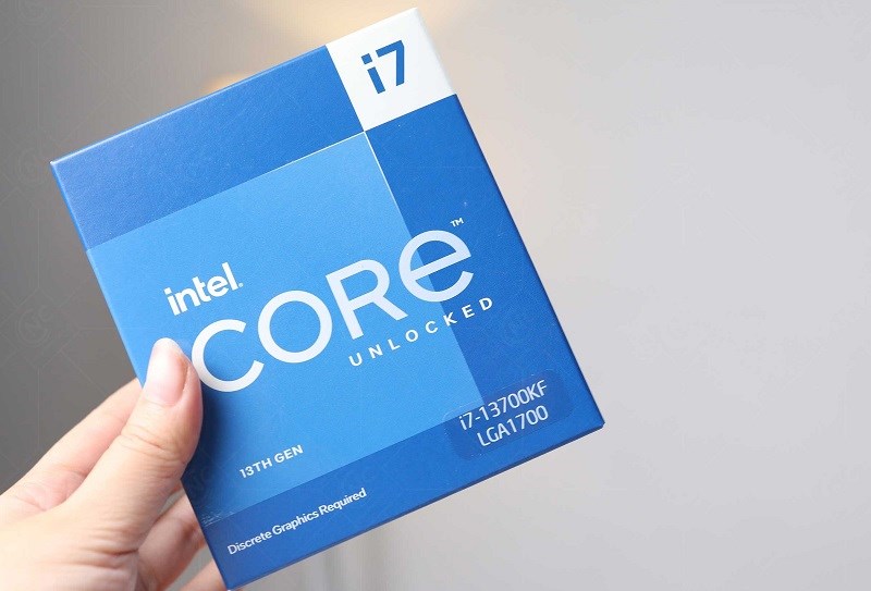 Intel Core i7 13700KF thuộc phân khúc cao cấp của hãng