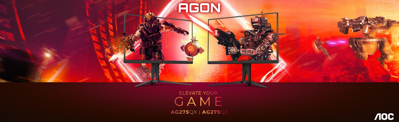 AGON by AOC thương hiệu màn hình chơi game hàng đầu thế giới