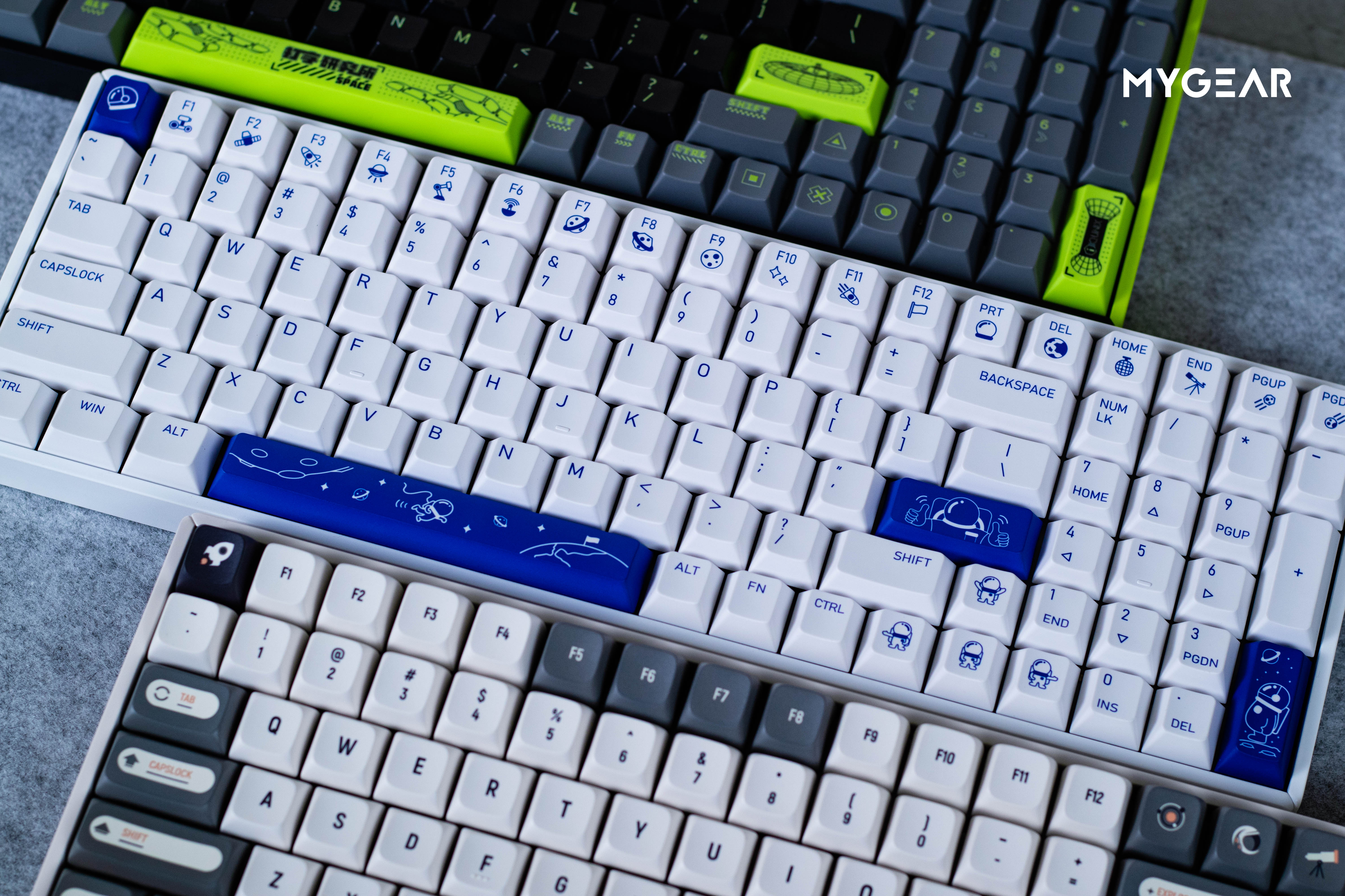Bàn phím cơ IQUNIX F97 (Hotswap/ 3 Mode: USB/2.4/Bluetooth/ Khung nhôm)