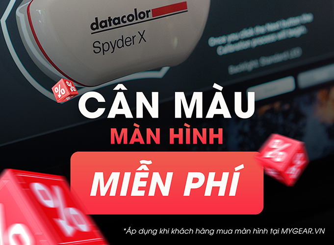 Dịch vụ hỗ trợ cân màu miễn phí dành. Chỉ áp dụng cho màn hình đồ họa