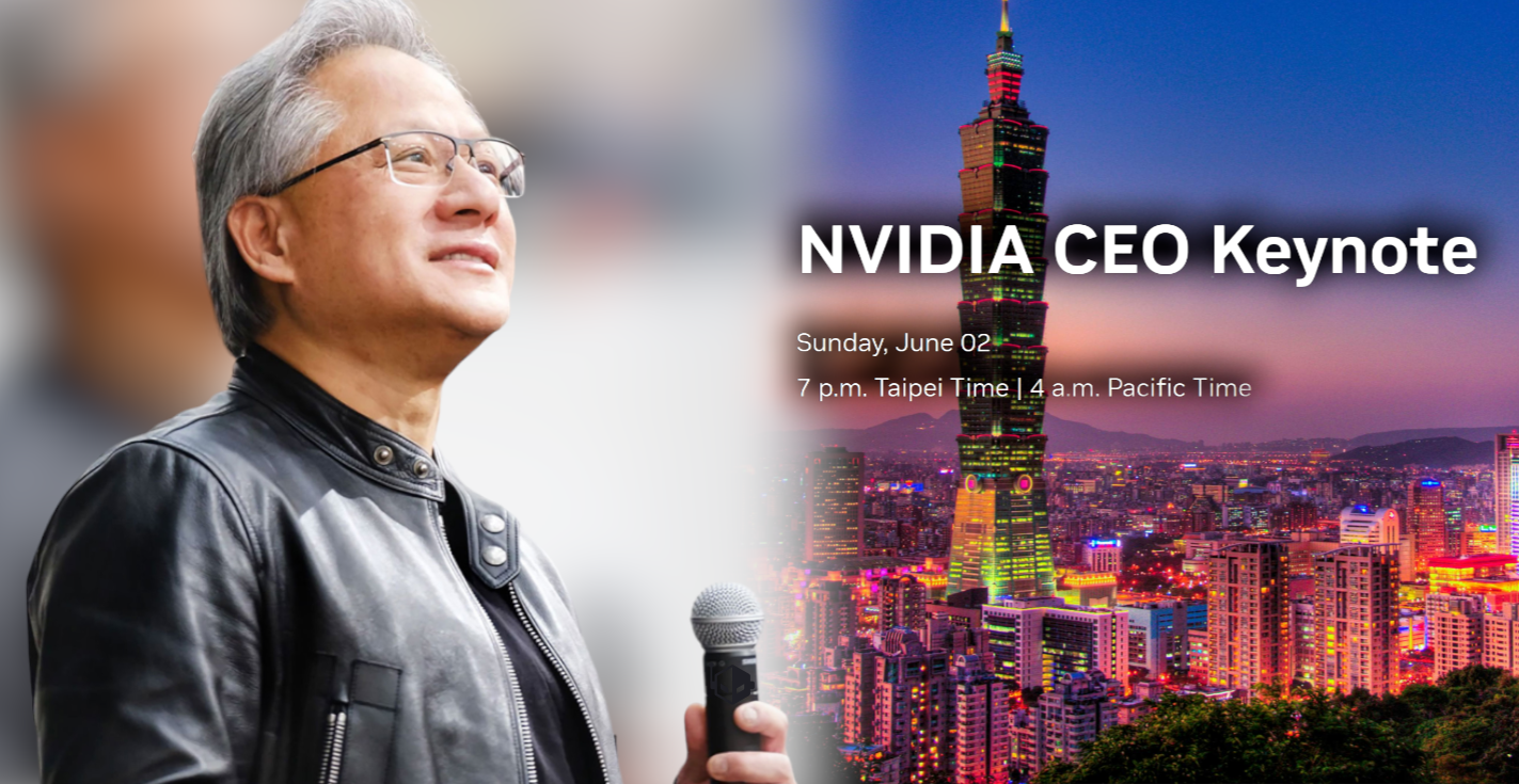 Xem CEO NVIDIA, Jensen Huang, phát biểu chính tại Computex 2024 Trực Tiếp Tại Đây!