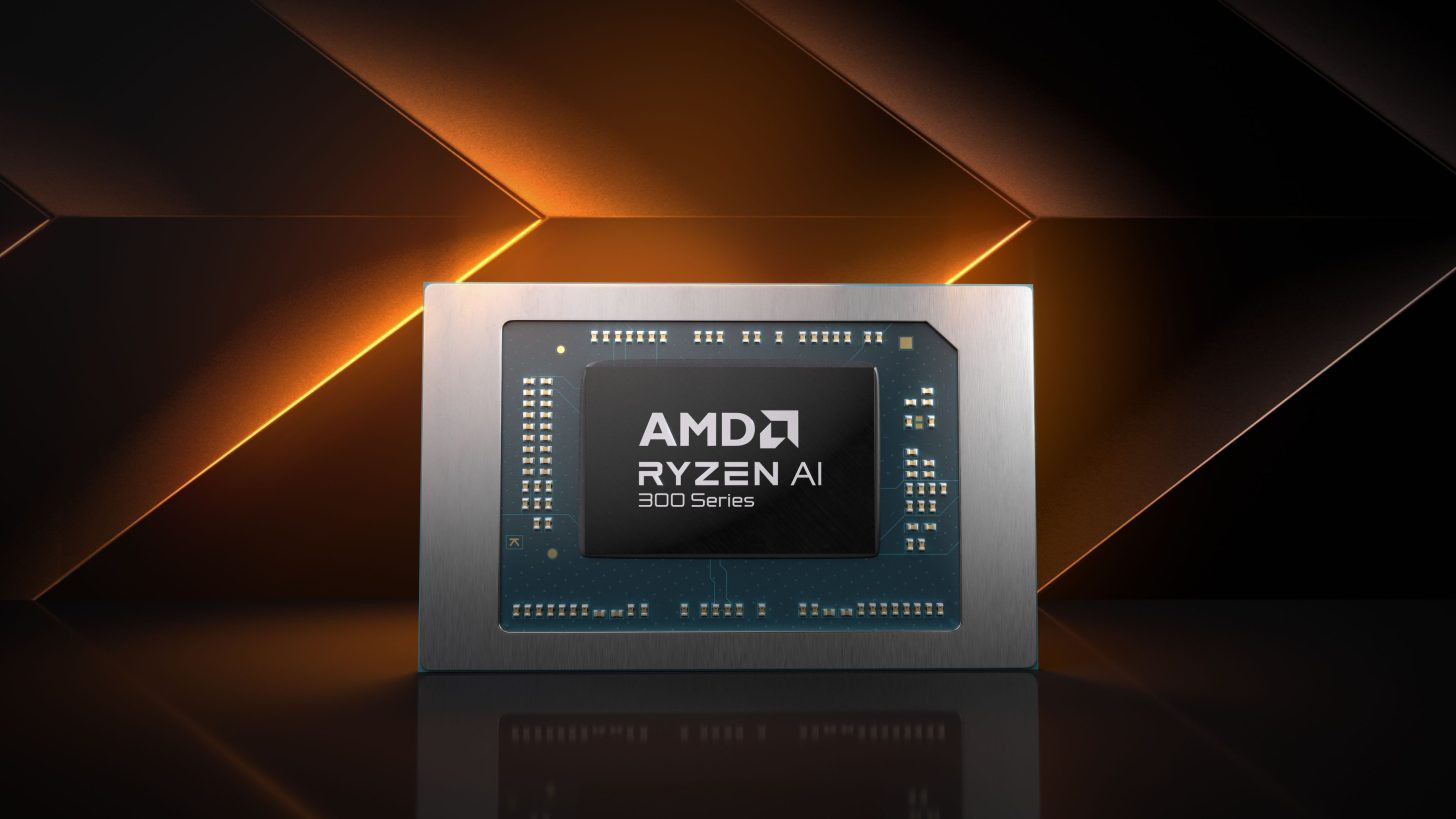 Bộ xử lý AMD Ryzen AI 300 “Strix” APU tích hợp lên đến 12 lõi CPU Zen 5, 16 lõi GPU RDNA 3.5 và 50 lõi NPU XDNA 2 với hiệu suất 50 TOPS, nhanh hơn cả 
