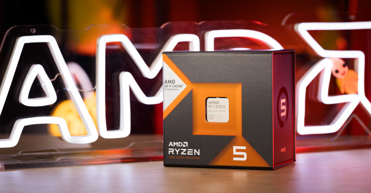 AMD Ryzen 5 7600X3D chậm hơn 8% so với 7800X3D trong trò chơi, vượt qua 7900X3D và 9700X