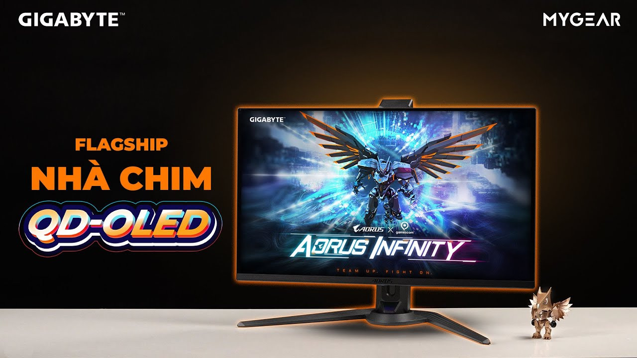 Review Màn Hình Gaming QD-OLED GIGABYTE AORUS FO27Q3