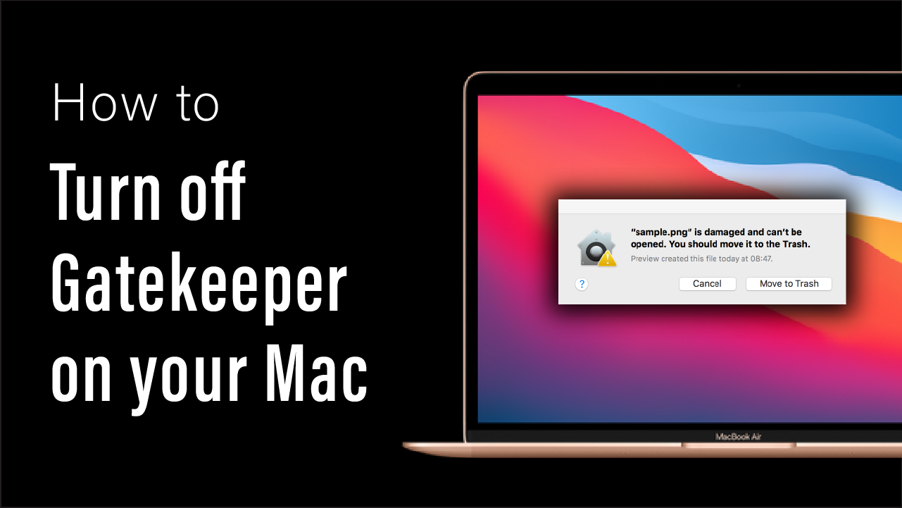 Hướng dẫn tắt Gatekeeper và SIP cho các dòng MacBook mới nhất