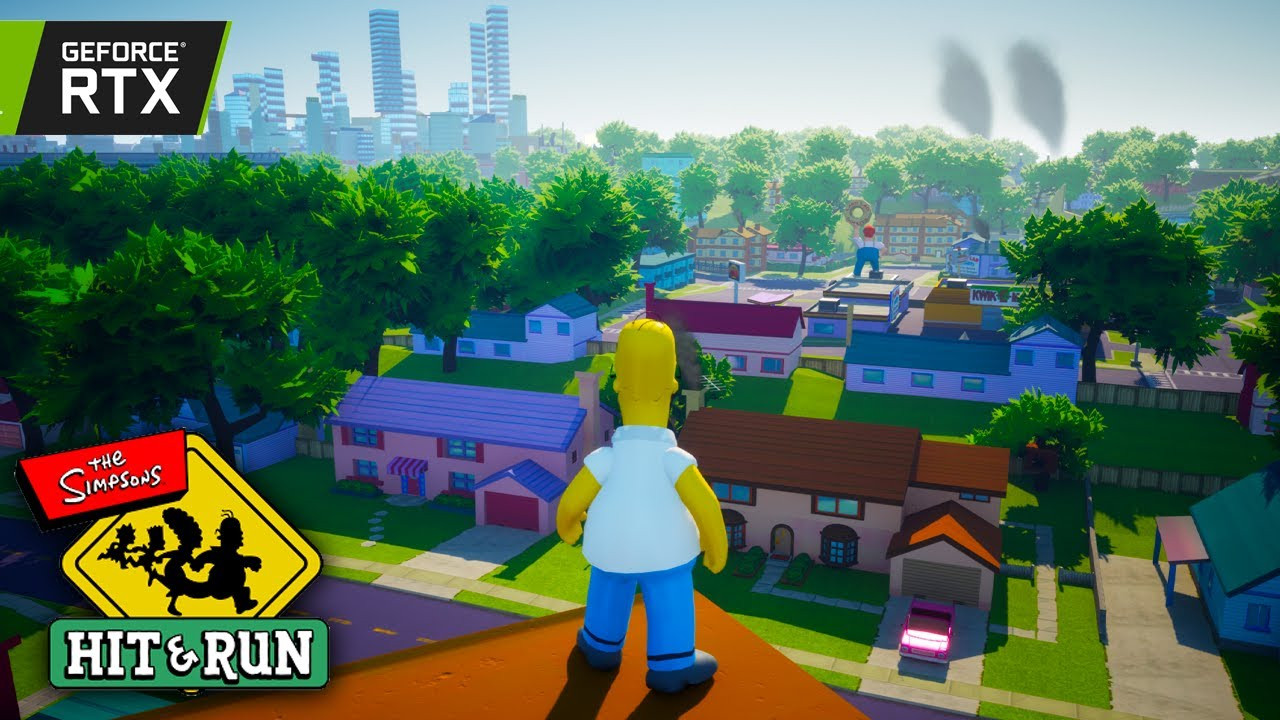 The Simpsons: Hit & Run được làm lại bằng Unreal Engine 5