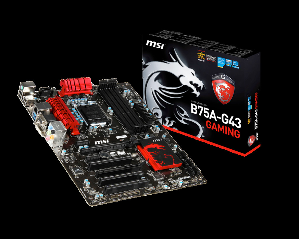 Chiếc mainboard MSI B75A-G43 Gaming tầm trung với những tính năng ổn định