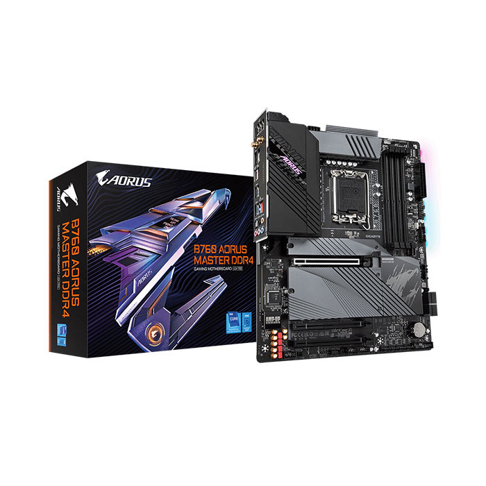 Chiếc bo mạch chủ Gigabyte B760 AORUS MASTER DDR4