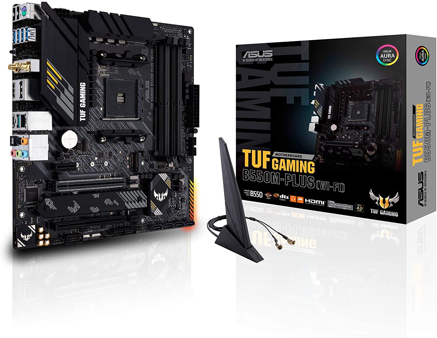 Chiếc bo mạch tầm trung Asus TUF Gaming B550M – Plus