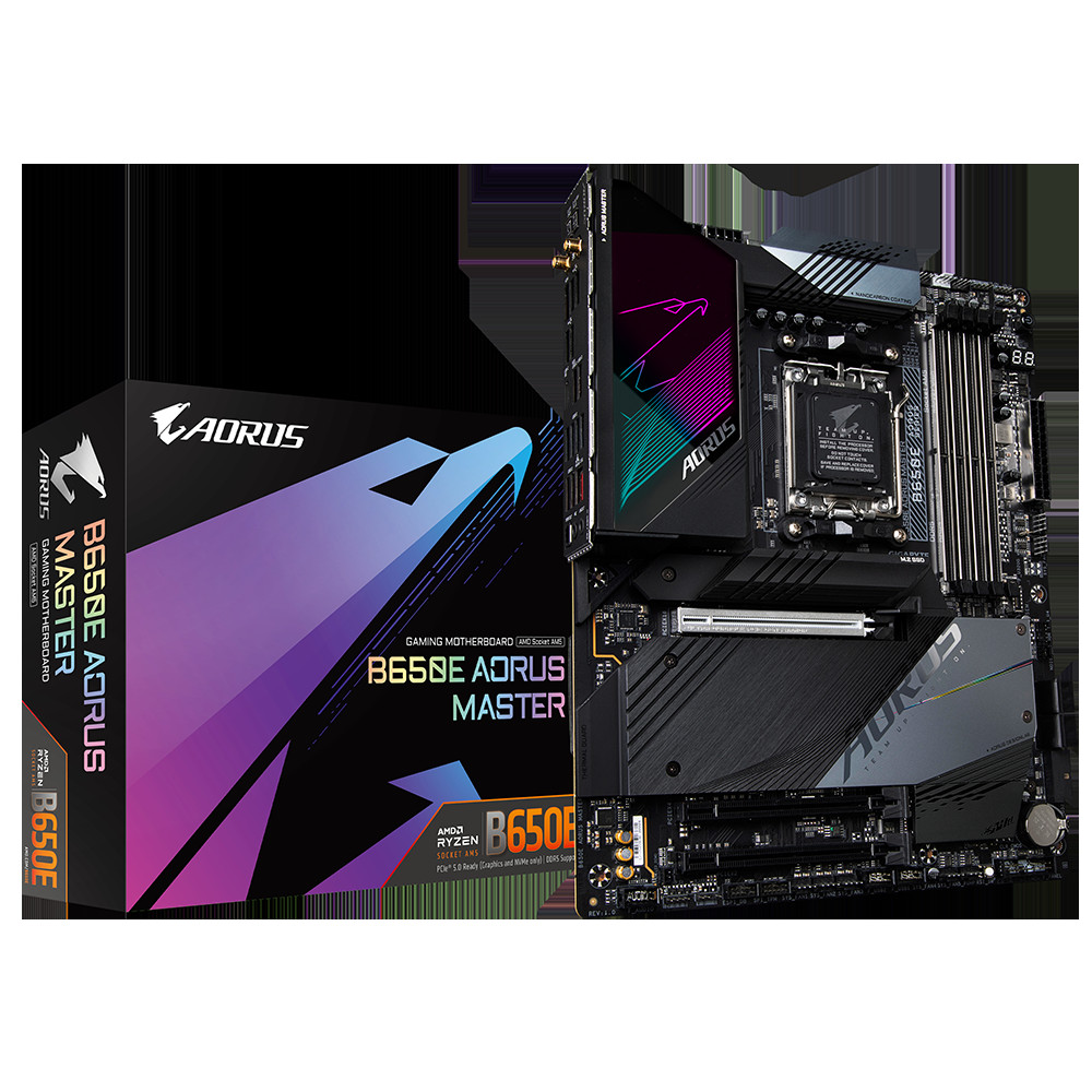 Chiếc mainboard vô cùng mạnh mẽ B650E Aorus Master