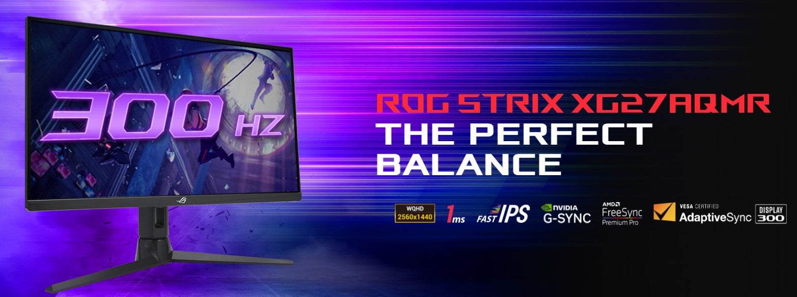 ROG Strix XG27AQMR: Gã khổng lồ mới trong công nghệ màn hình Đài Loan