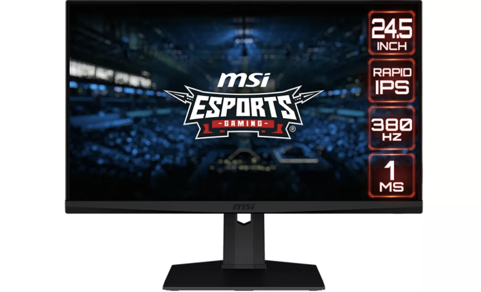 Giới thiệu về màn hình chơi game MSI G253PF với tốc độ làm mới lên đến 380 Hz