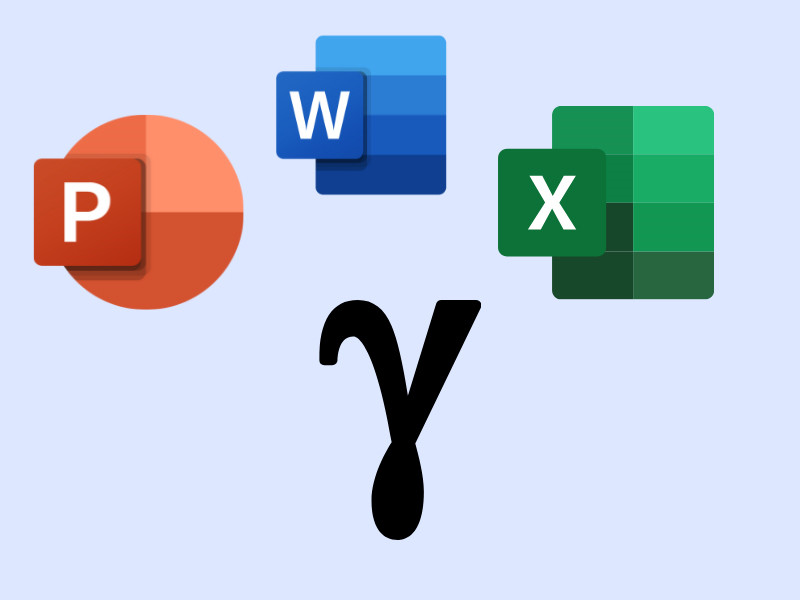 Hướng dẫn chèn ký hiệu gamma trong Microsoft Word - Ký hiệu toán học đặc biệt