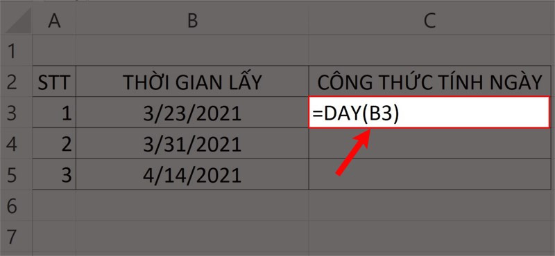 Hướng dẫn cách dùng hàm DAY và DAYS trong Excel cực đơn giản