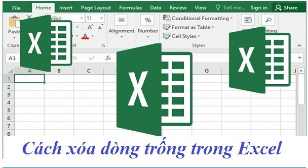 Thủ thuật xóa dòng và cột trống trong Excel hiệu quả