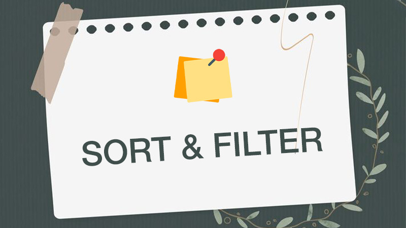 Hướng dẫn cách kết hợp hàm SORT với FILTER trong Google Sheet chi tiết, đơn giản