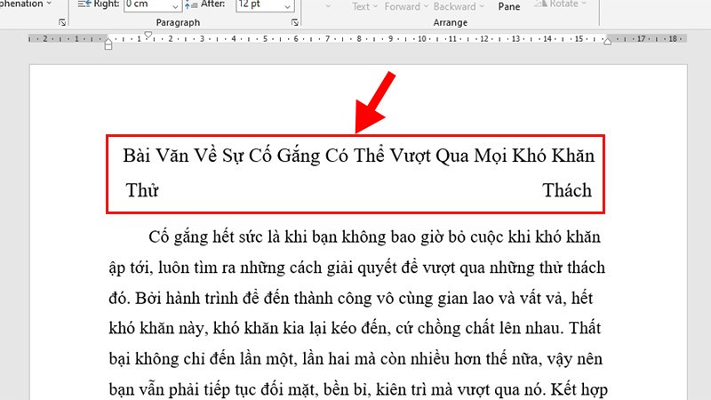 Hướng dẫn sửa lỗi không chỉnh được căn lề trong Microsoft Word 100% thành công