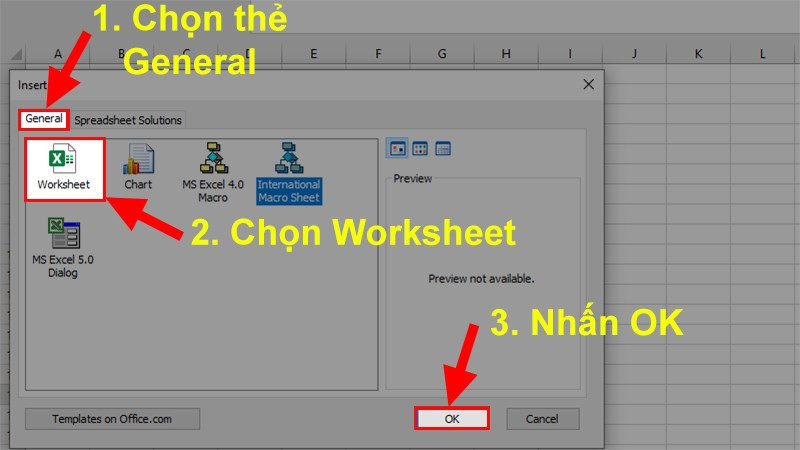 Hướng dẫn thêm sheet mới trong Microsoft Excel bằng phím tắt nhanh cho mọi phiên bản