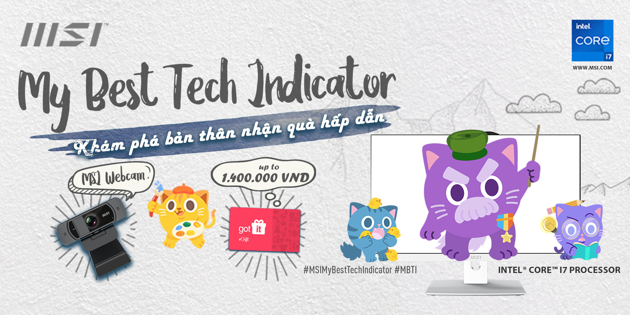 My Best Tech Indicator - Khám phá bản thân nhận quà hấp dẫn