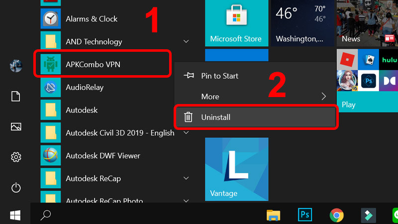 Hướng dẫn gỡ cài đặt phần mềm trên Windows 10 đơn giản và hiệu quả