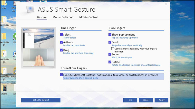 Hướng dẫn khắc phục hiệu quả lỗi ASUS Smart Gesture không hoạt động