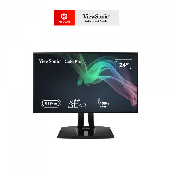 Màn hình đồ hoạ ViewSonic VP2468A 24 inch FHD IPS 60Hz (DisplayPort, HDMI, Type-C)