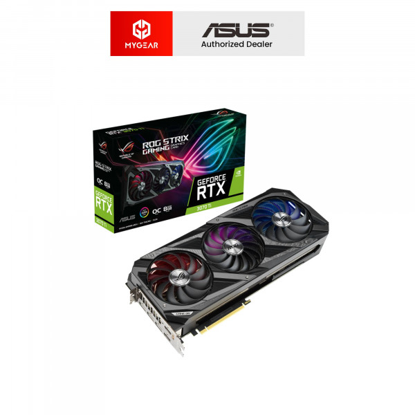 Card màn hình Asus ROG Strix GeForce RTX 3070Ti OC Edition Gaming 8GB