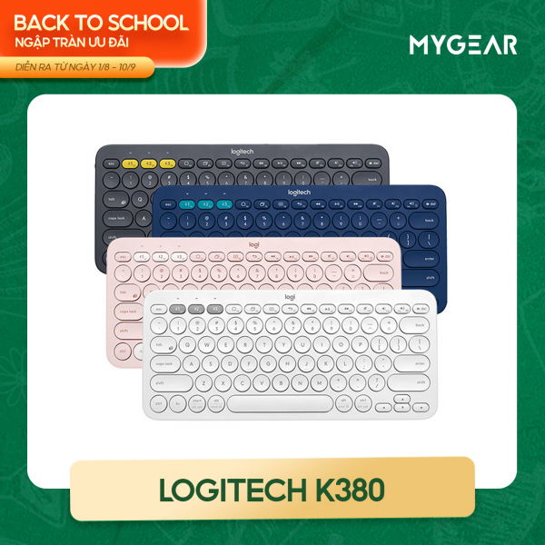 Bàn phím không dây Logitech K380 Bluetooth