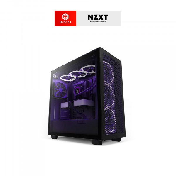 Vỏ máy tính NZXT H7 Flow All Black (2022)