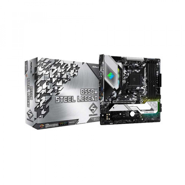 Bo mạch chủ Asrock B550M Steel Legend