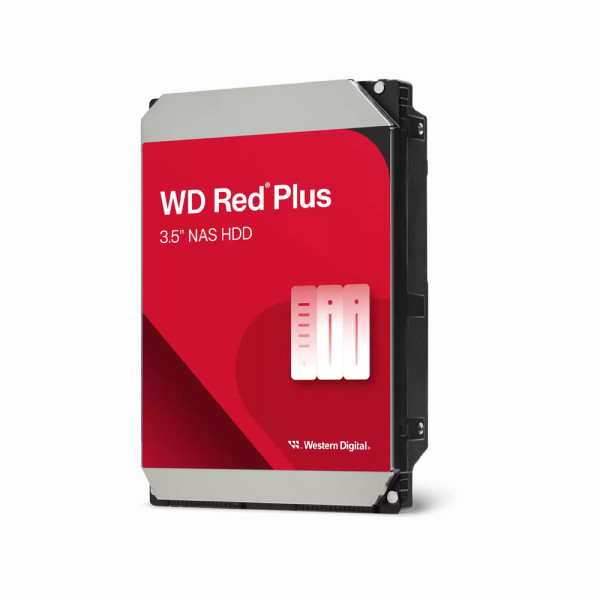 Ổ cứng HDD WD Red Plus 6TB 3.5 inch SATA III 256MB Cache 5400RPM (WD60EFPX)