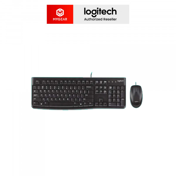 Bàn phím Chuột Logitech MK120 (USB/đen)