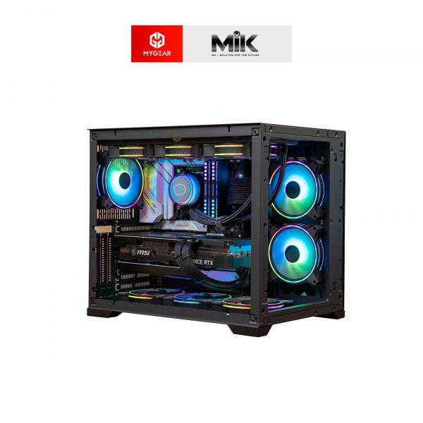 Vỏ máy tính MIK LV12 Black