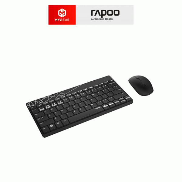 Combo Chuột Phím Rapoo 8000M, Multi-mode Wireless