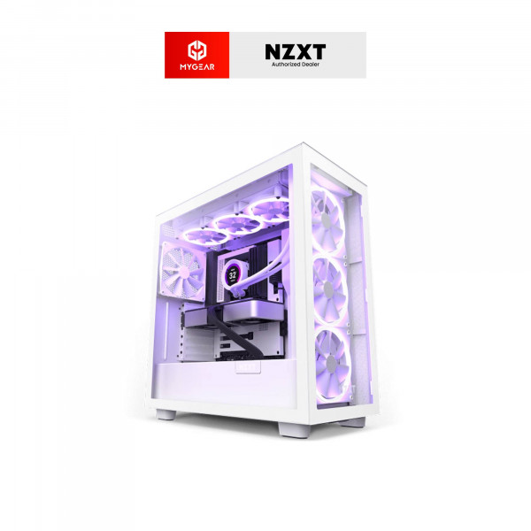 Vỏ máy tính NZXT H7 Elite RGB All White