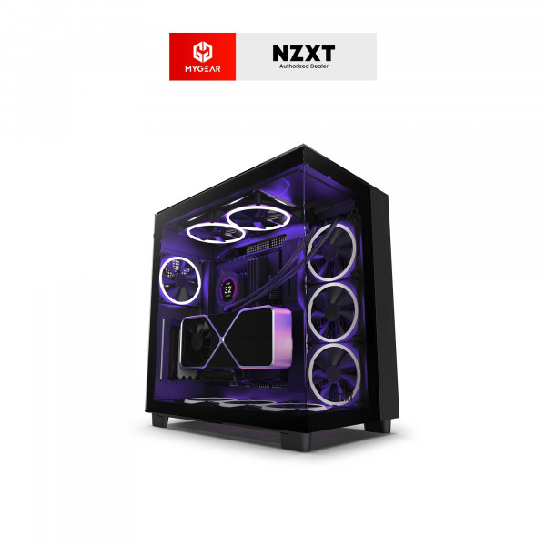 Vỏ máy tính NZXT H9 Elite ALL Black