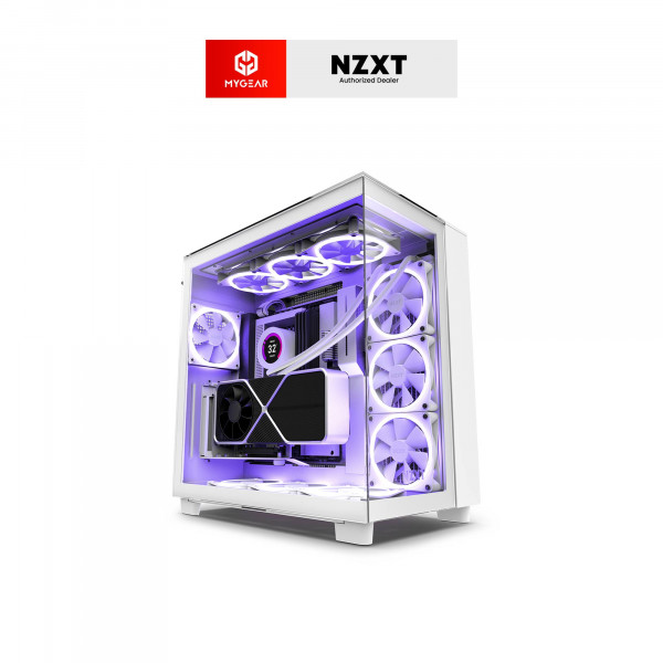 Vỏ máy tính NZXT H9 Elite ALL White